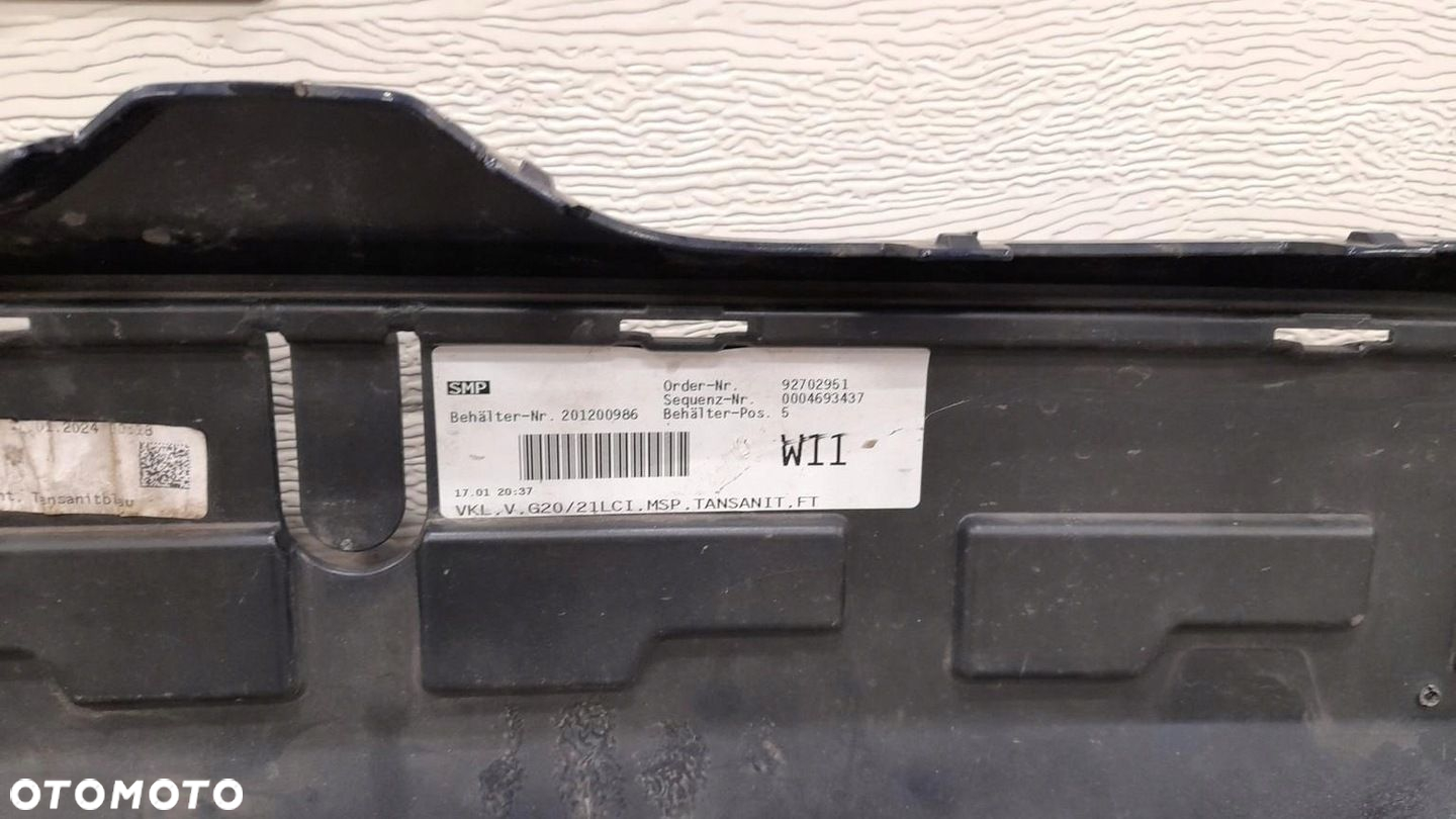 ZDERZAK PRZEDNI BMW 3 G20 G21 M-PAKIET LCI LIFT PDC - 7