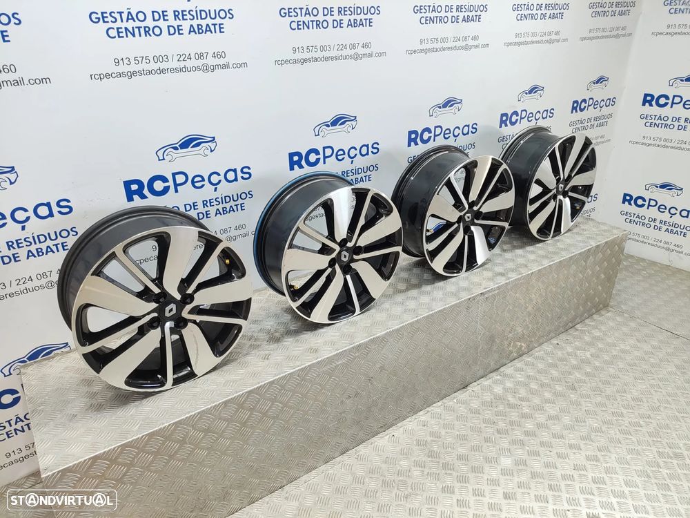 Conjunto Jantes 17 Renault Clio IV 4 7J ET44 4x100 - 7