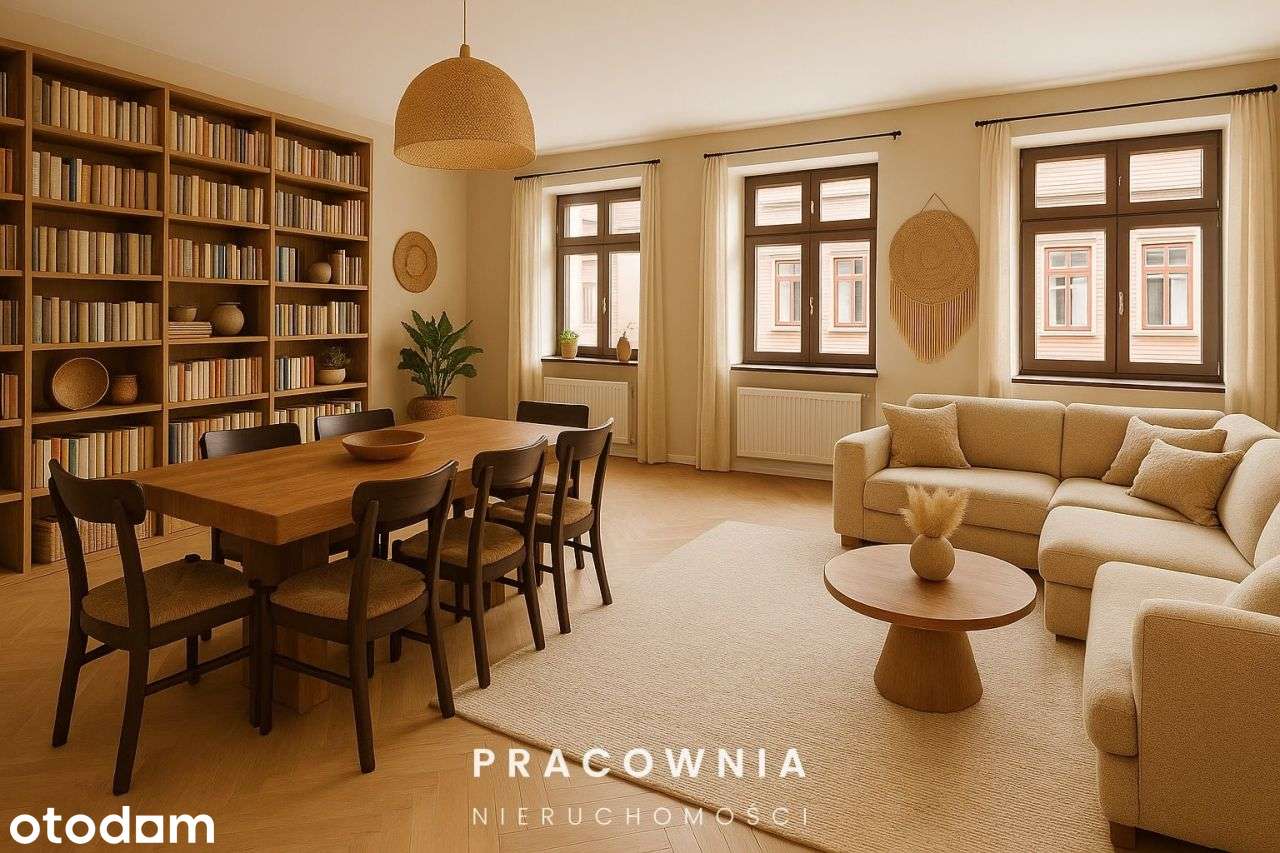 Przestronne mieszkanie w centrum! 6 pokoi
