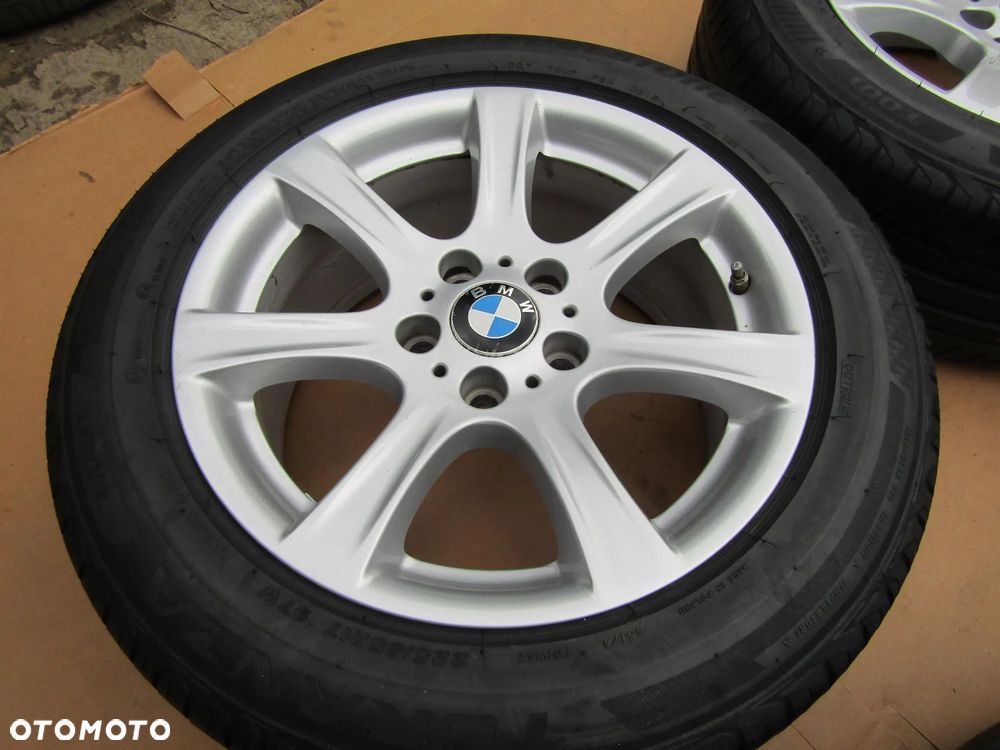 4 x Felgi Aluminiowe Koła 17 BMW 3 E90 E91 E92 E93 1 E87 8 j 5x120 ET34 piasta 72,6 mm + Opony 225/55 17 Bridgestone 7,5 mm Letnie - 12