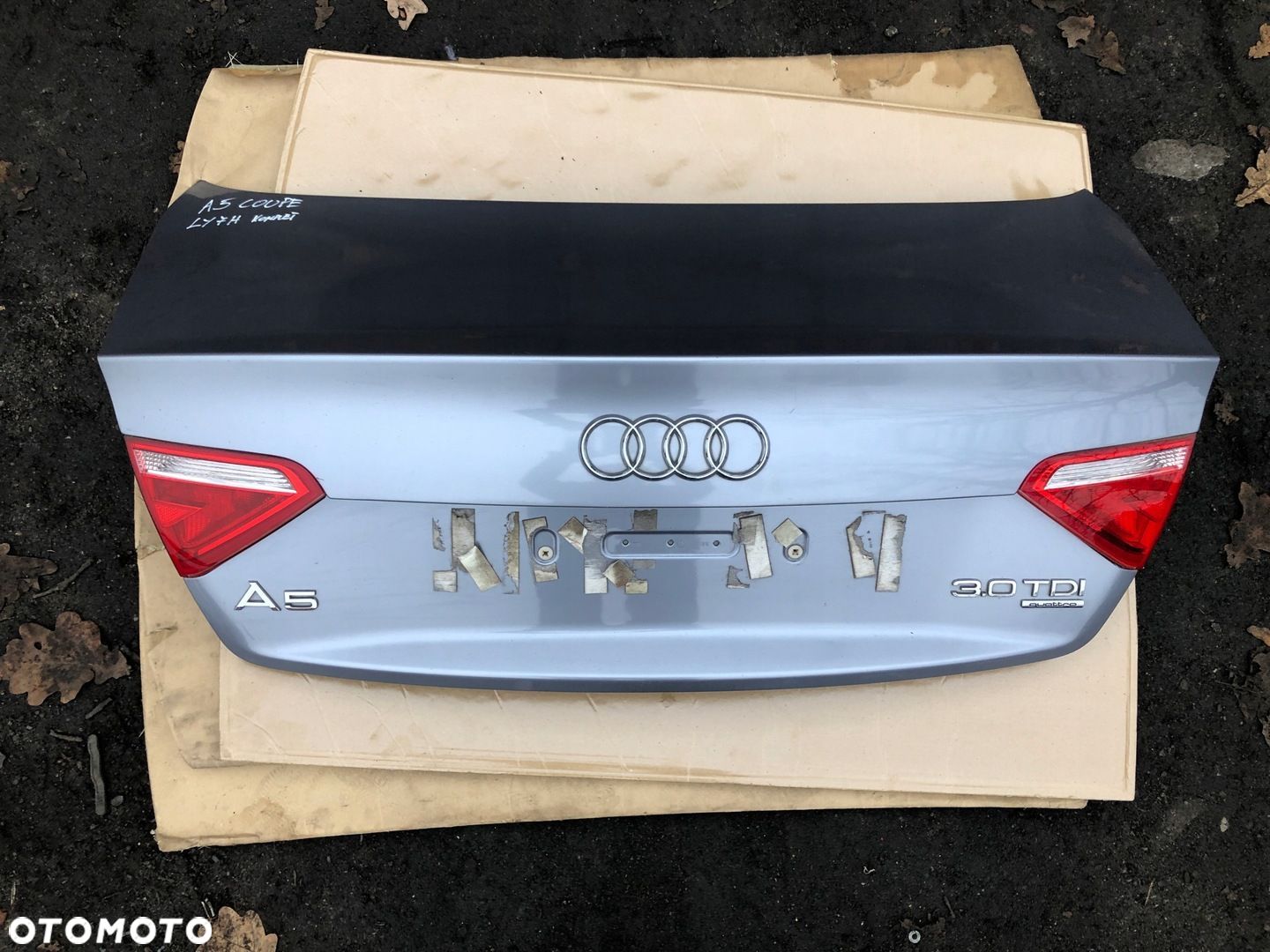 KLAPA BAGAZNIKA AUDI A5 COUPE LY7H KOMPLET - 1