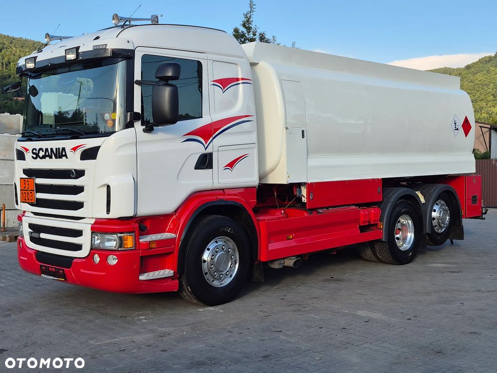 Scania PIĘKNA LALECZKA AUTOCYSTERNA SCANIA G 480 FUL ADR . AT FL . !!! Rezerwacja !!! - 9