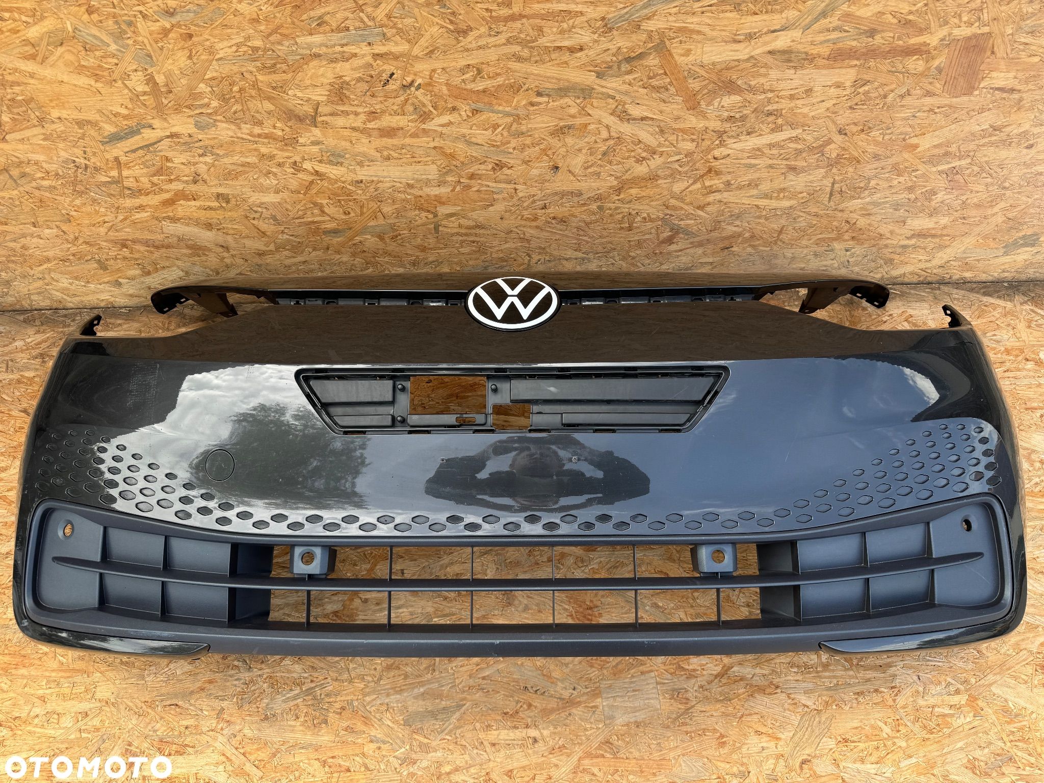 ZDERZAK PRZÓD PRZEDNI VW VOLKSWAGEN ID3 ID.3 10A KRATKA ZNACZEK LOGO 10A807221 10A807231 10A853677 10A853601 ORYGINAŁ - 1