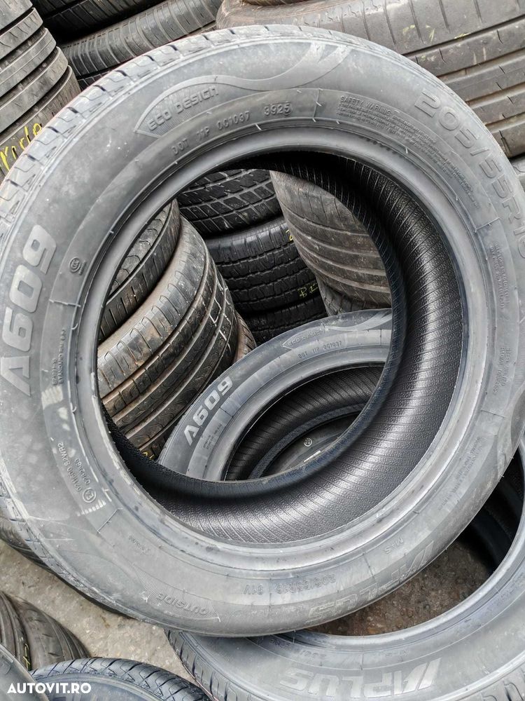 4 anvelope 205/55 R16 Aplus, NOI! - 3