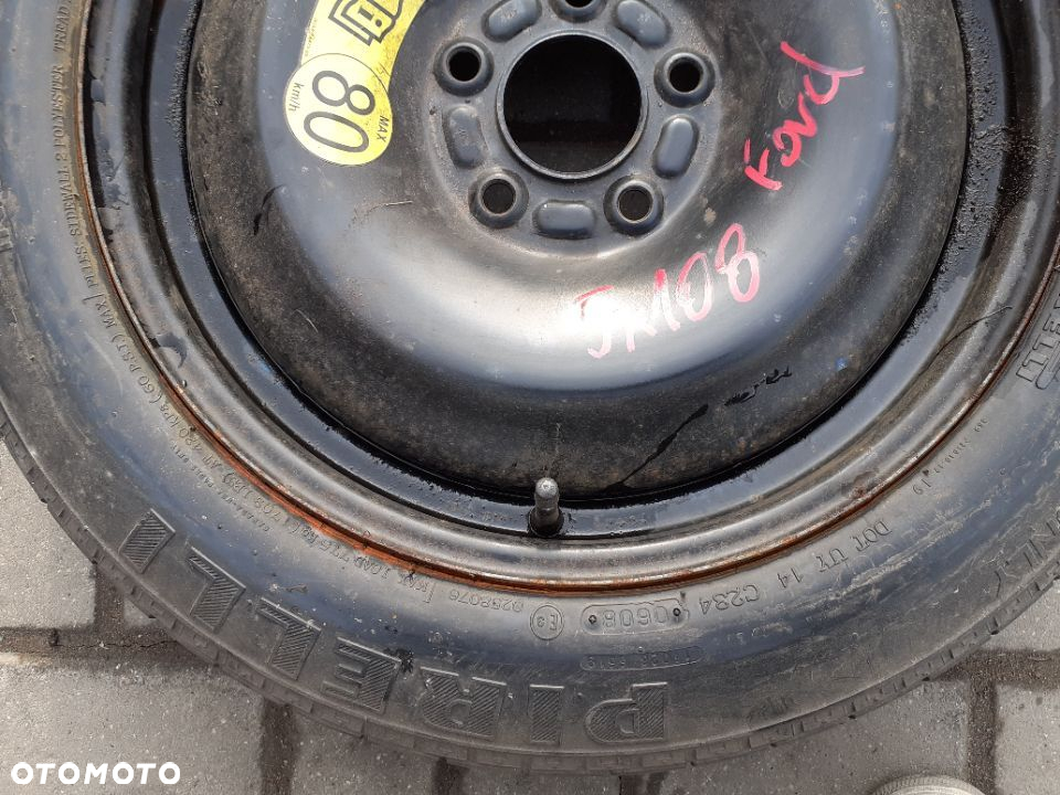 # DOJAZDÓWKA KOŁO DOJAZDOWE ZAPAS ZAPASÓWKA FORD 5X108 - 3