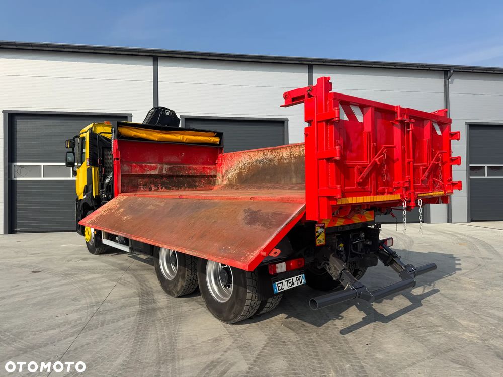 Renault GAMA C380 WYWROTKA 6x4 HDS HIAB 158 B-2+ PILOT HYDROBURTA ROK 2018 - 17