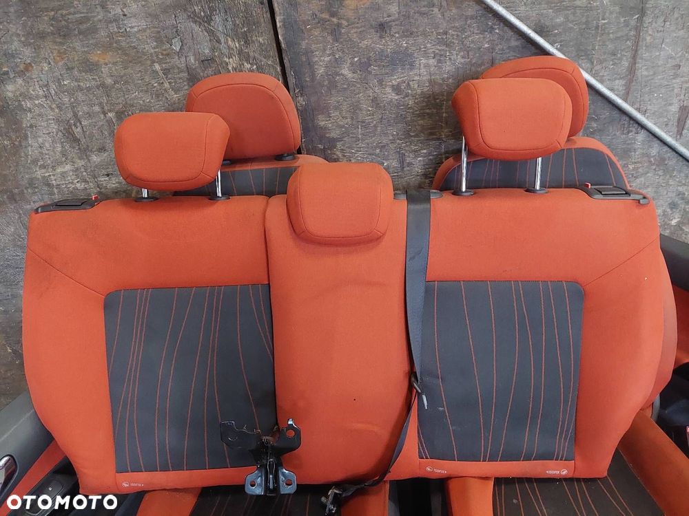 FOTELE KOMPLET LEWY PRAWY KANAPA TYŁ + BOCZKI OPEL CORSA D 5D - 13