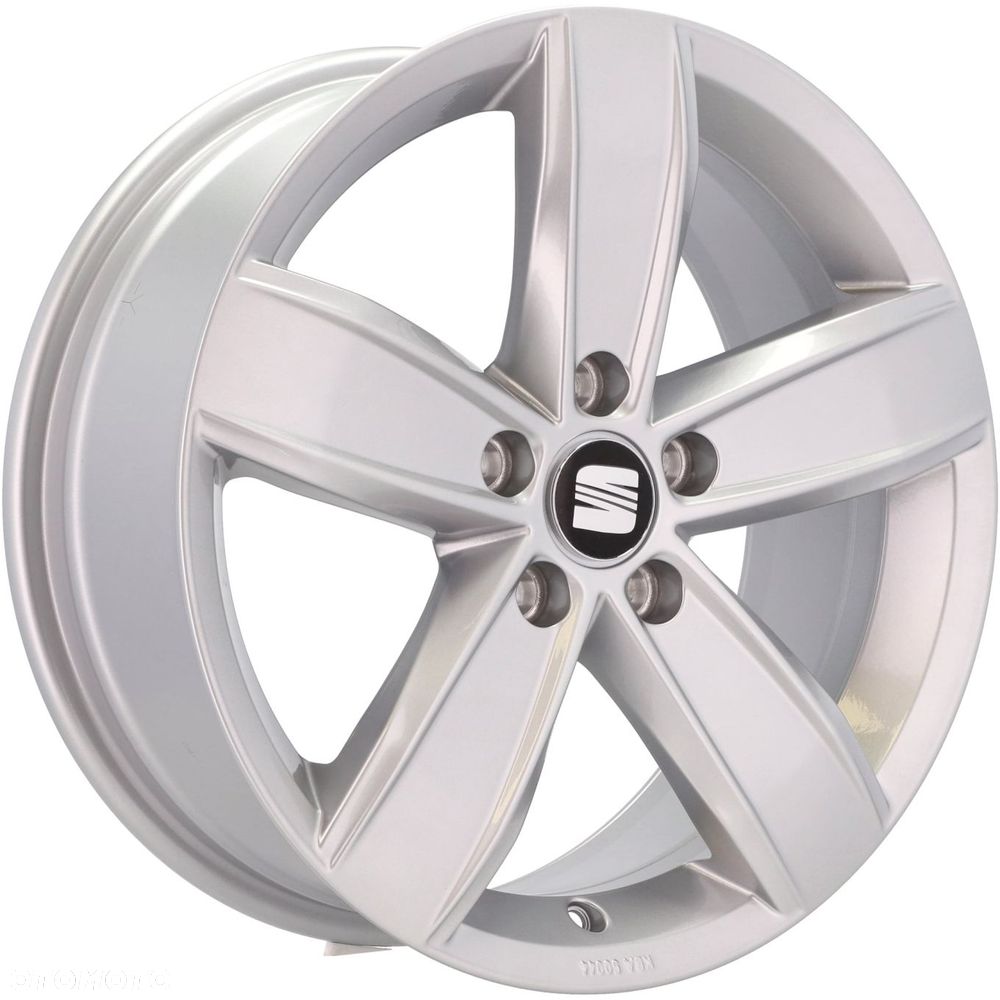 4x Felgi 17 m.in. do SEAT Alhambra Mk2 FL Ateca Leon Mk3 Mk4 Tarraco CUPRA Formentor - 3G0071497B8Z8 - 2