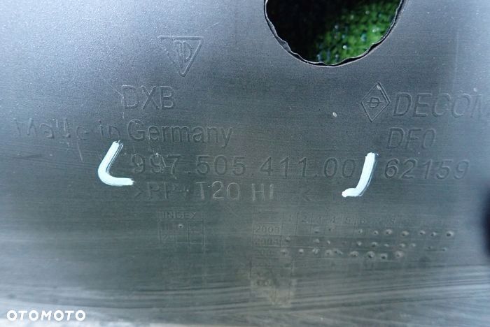 PORSCHE 911 997 04- zderzak tylny tył - 13