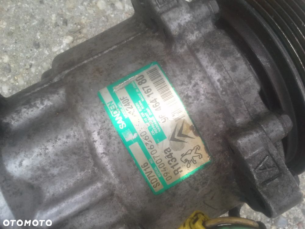 Peugeot 307 2.0 HDi 9646416780 sprężarka, kompresor klimatyzacji - 2