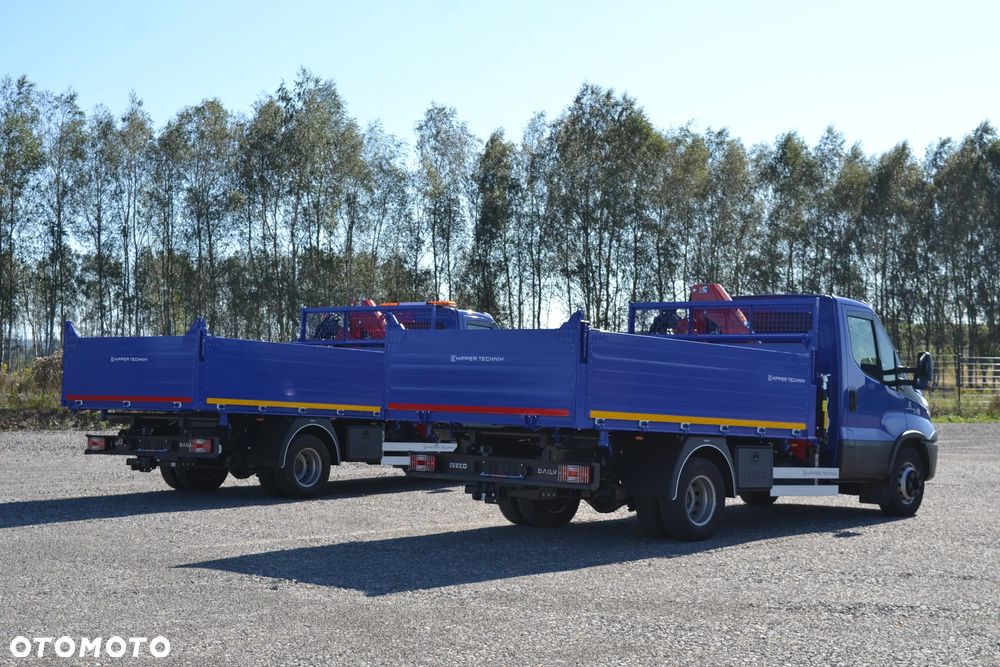 Iveco Daily 72C18 Nowy 3-stronny wywrot Żuraw HC45 HDS Wywrotka Kiper 70C 65C 50C 35C - 24