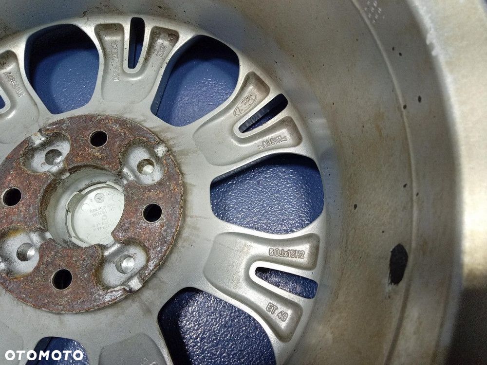 FORD KA II MK2 FELGI ALUMINIOWE 6JX15 ET40 4X98 9S5J-CA 4 SZT - 12