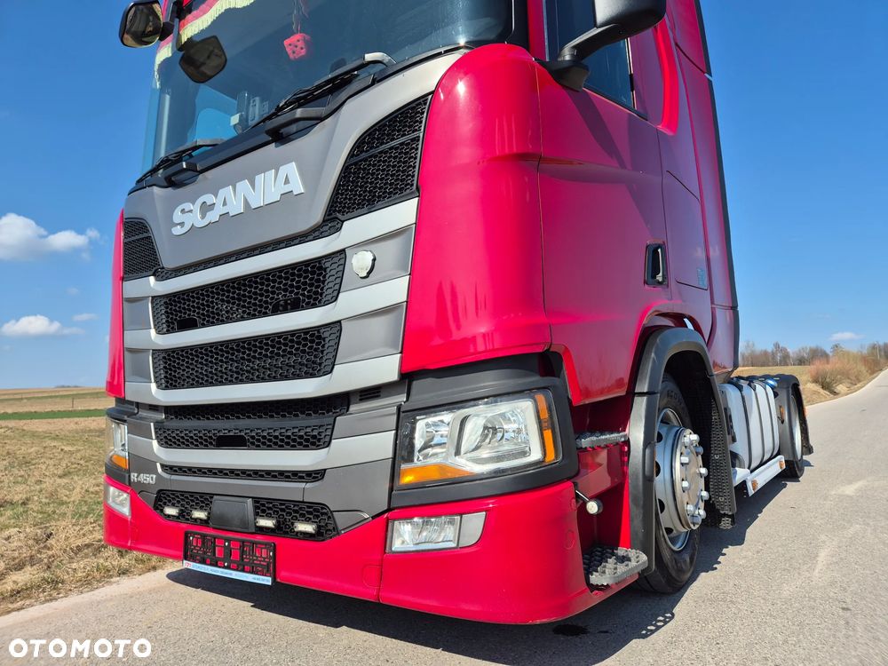 Scania R450 MEGA LOW DECK RETARDER Salon Polska DUŻE KOTŁY - 27