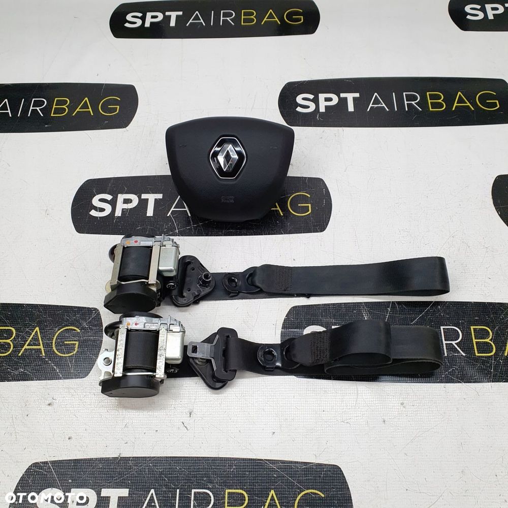 RENAULT MASTER PODUSZKA POWIETRZNA KIEROWCY AIRBAG PASY KIT SET - 1