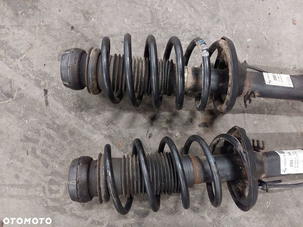 AMORTYZATOR SPRĘŻYNA ZWROTNICA LEWY PRZÓD + PRAWY PRZÓD GOLF IV 1.8 T TURBO - 3