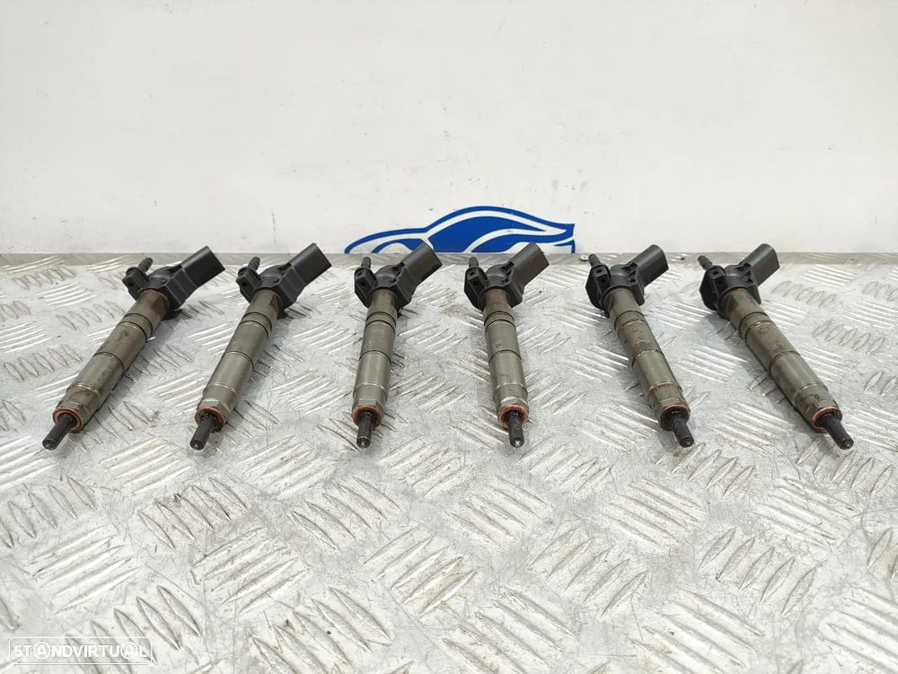 Conjunto Injetores Original Bosch Mercedes Benz V6 3.0 OM642 0445115064 A6420701387 - 2