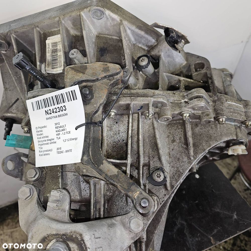 SKRZYNIA BIEGÓW RENAULT KADJAR I TL4083 1.2 TCE - 6