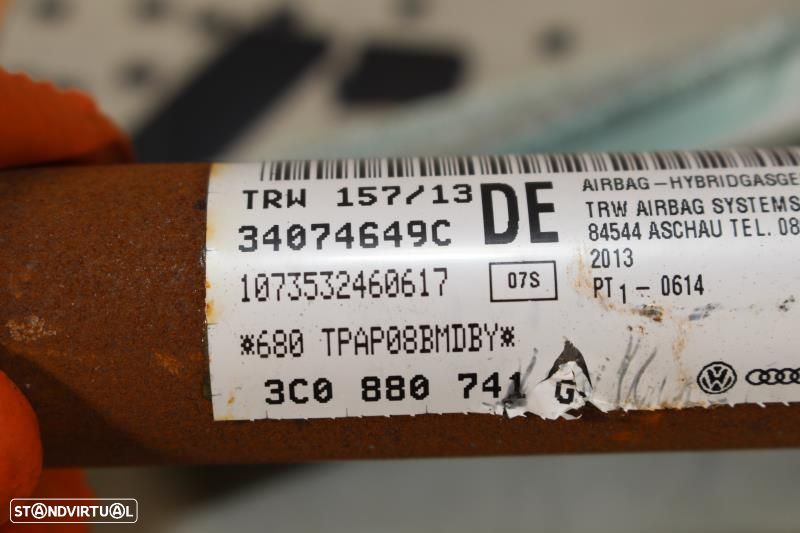 Airbags De Cortina Volkswagen Passat (362)  3C0880742g / 34074650C / 3 - 7