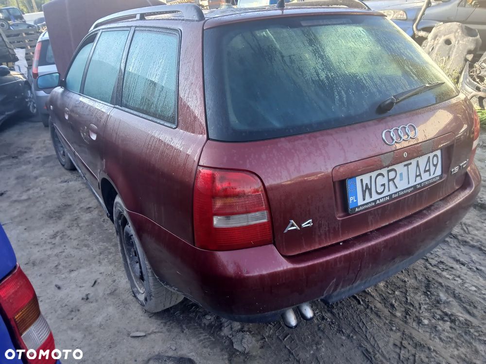 Audi A4B5 Avant Kombi 1.9 TDI 110km AFN silnik EEN skrzynia napęd sanki belka wahacz wahacze zacisk zaciski zwrotnica piasta kopyto mc person amortyzator sprężyna maglownica