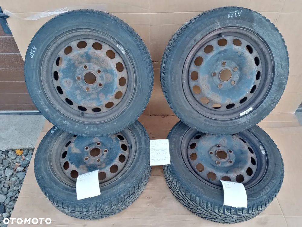 Felgi stalowe z oponami 6,5J X 16 H2 ET50  Audi A3 8P SRD 163902 DE - 6