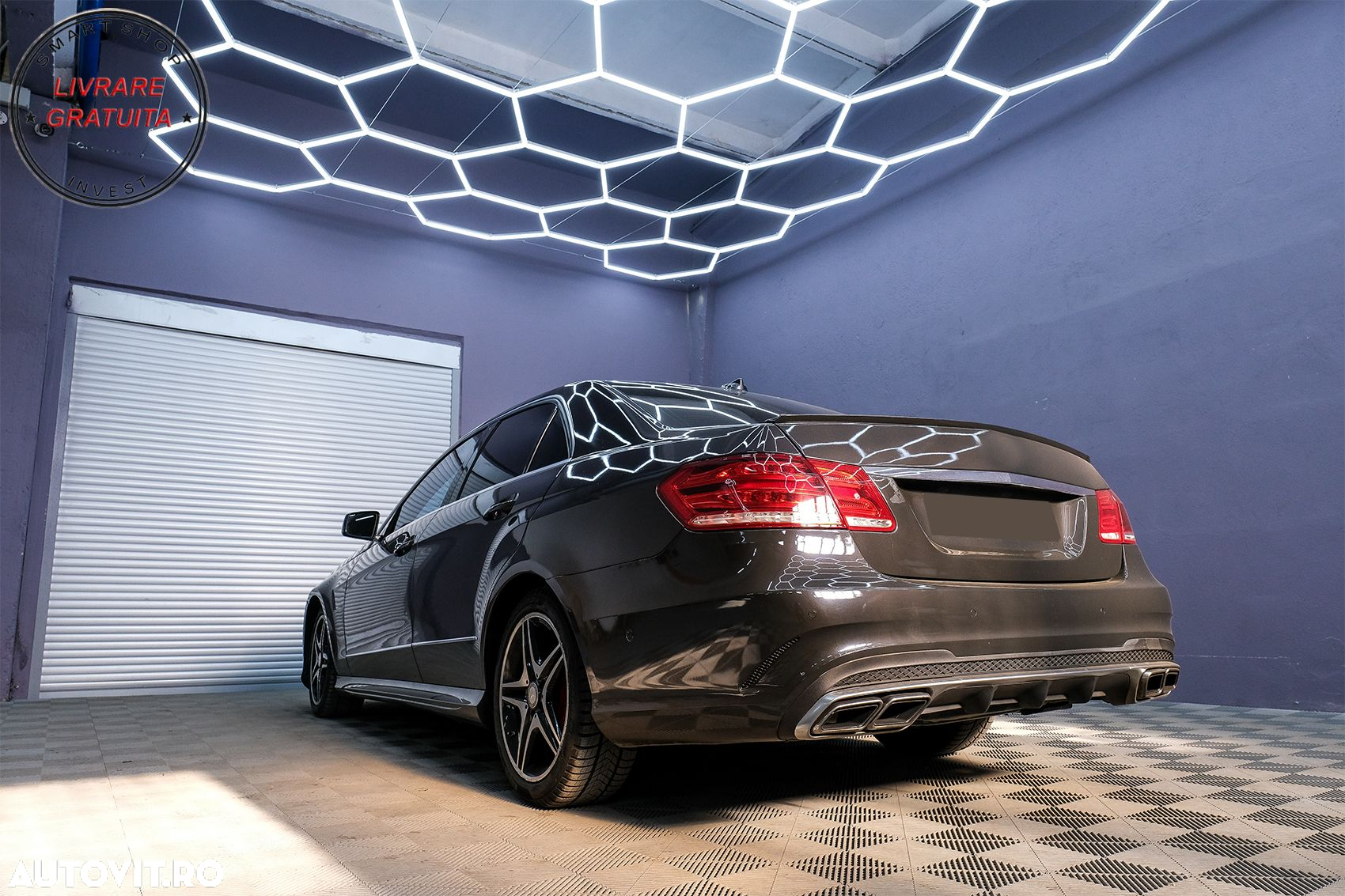 Kit Exterior Mercedes E-Class W212 Facelift (2013-2016) E63 Design Praguri Lateral- livrare gratuita - 19