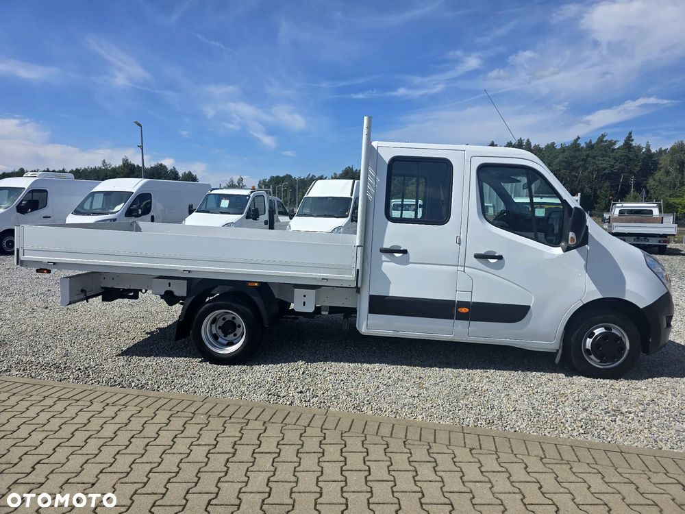 Renault MASTER 2,3 DCI 165 KONNA DOKA BRYGADÓWKA 7 OSOBOWA 3,4M SKRZYNIA KLIMA 146T/KM PRZEBIEGU GWARANCJA BLIŻNIAKI DO 3,5T - 6