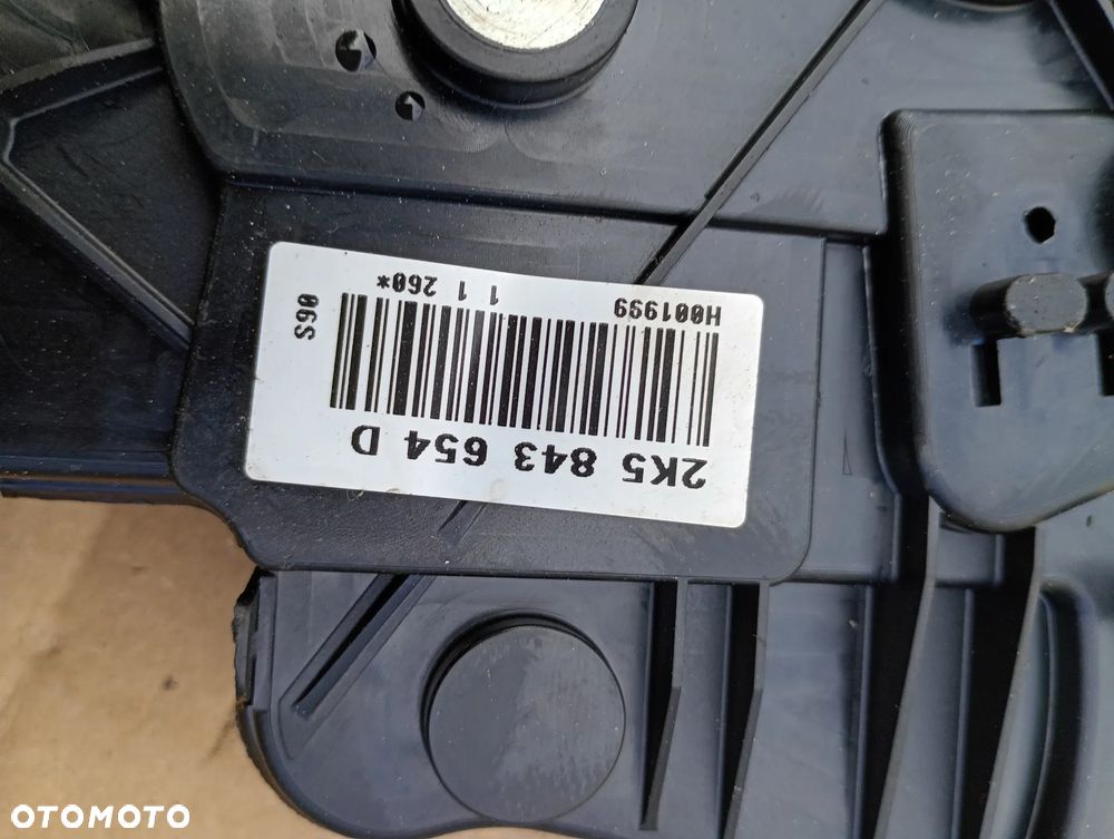 VW CADDY 2K5 15- ZAMEK DRZWI PRAWY 2K5843654D - 5