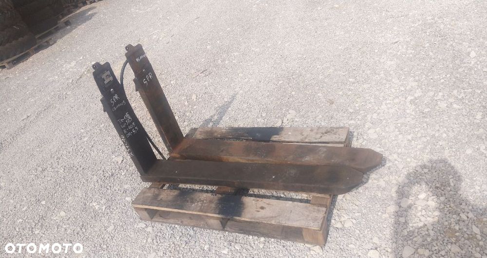 [135 , 40,5 , 57,5 , 5,5] WIDŁY HYDRAULICZNE ROZSUWANE WYSUWANE [OS 11005] JCB LINDE HYSTER MANITOU TOYOTA HYUNDAI - 1