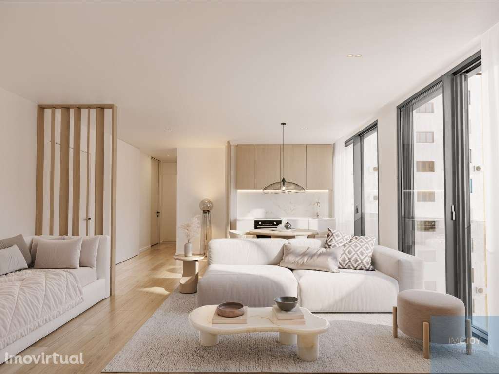 Apartamento T1 + 1 em Construção em Matosinhos - Grande imagem: 3/20