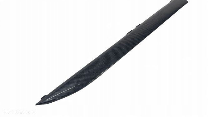 ^ AUDI Q7 II LISTWA CARBON PRAWA PRZÓD 4M0853506E - 11
