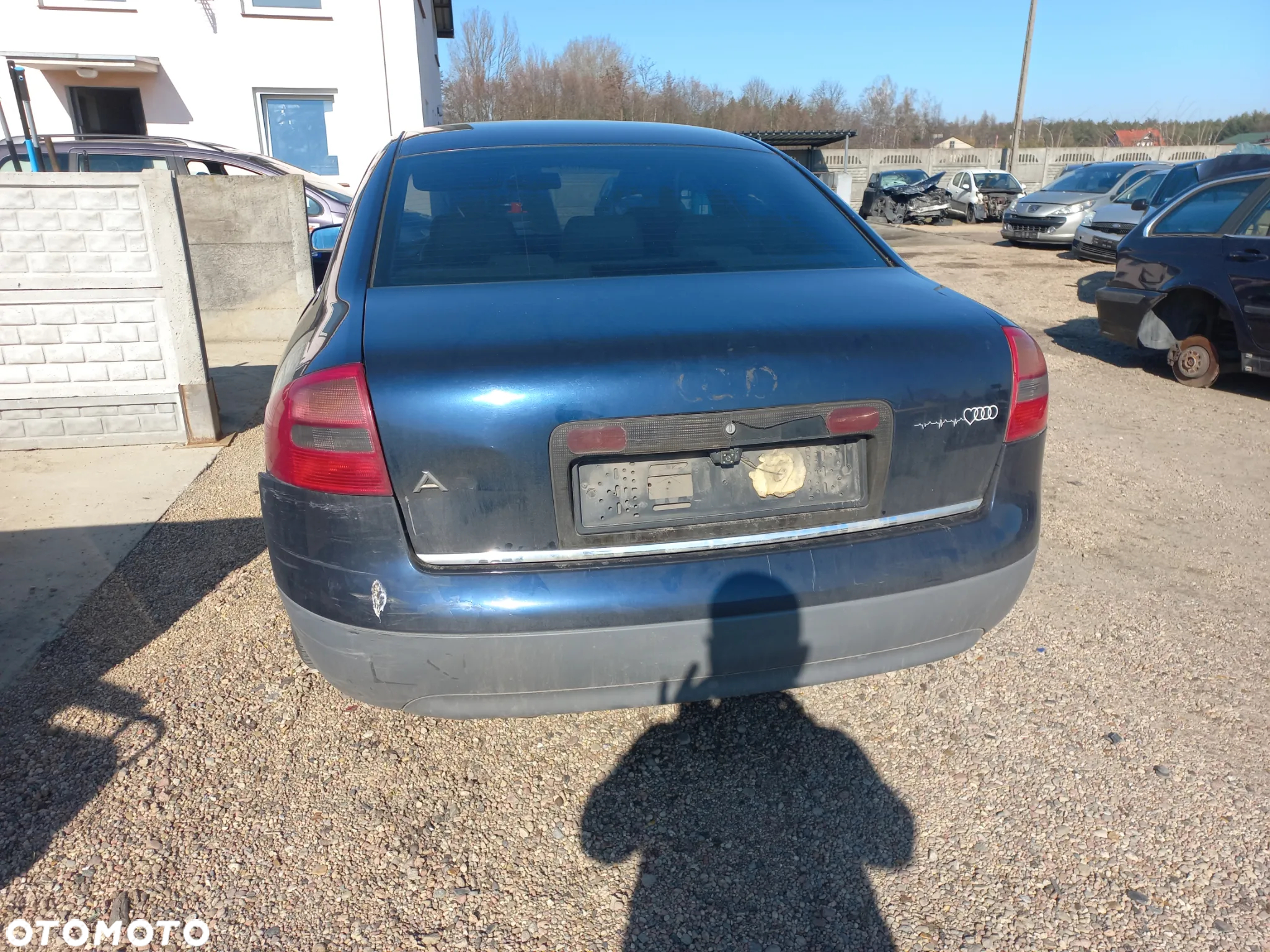 Audi A6 C5 2.4 V6 98r LZ5T wszystkie części maska zderzak lampa - 3