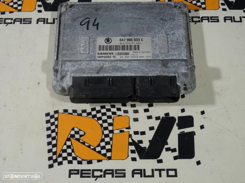 Centralina De Motor Skoda Fabia I (6Y2)  047906033C / 5Wp44203 10 / 5W - 1