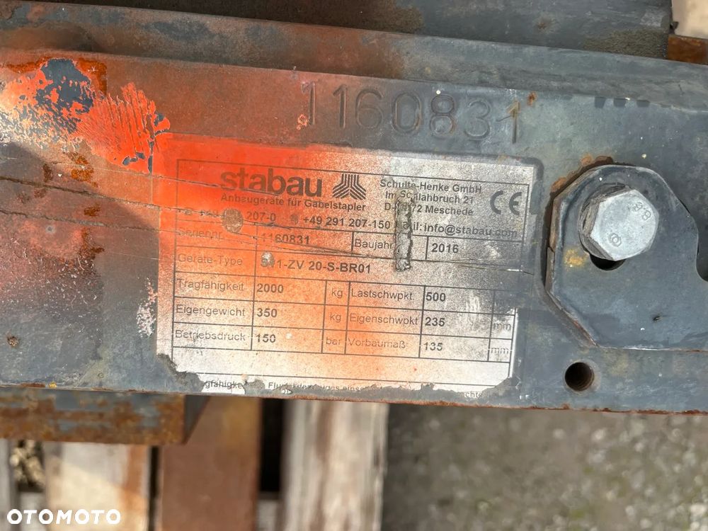 Pozycjoner wideł Stabau  S11-ZV 20-S-BR01 ID OS1779 - 5