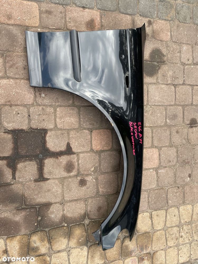 błotnik prawy bmw e46 sedan kombi lift blacksaphire - 1