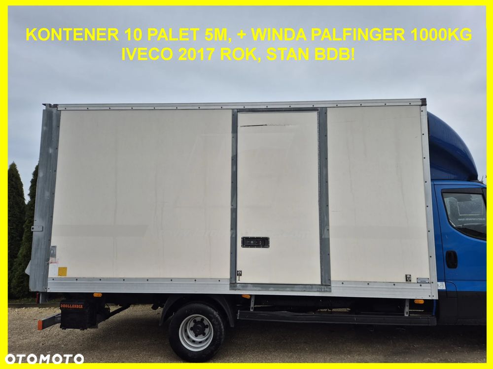 Kontener 10 palet winda Palfinger 1000kg, Iveco , stan bdb! - 1