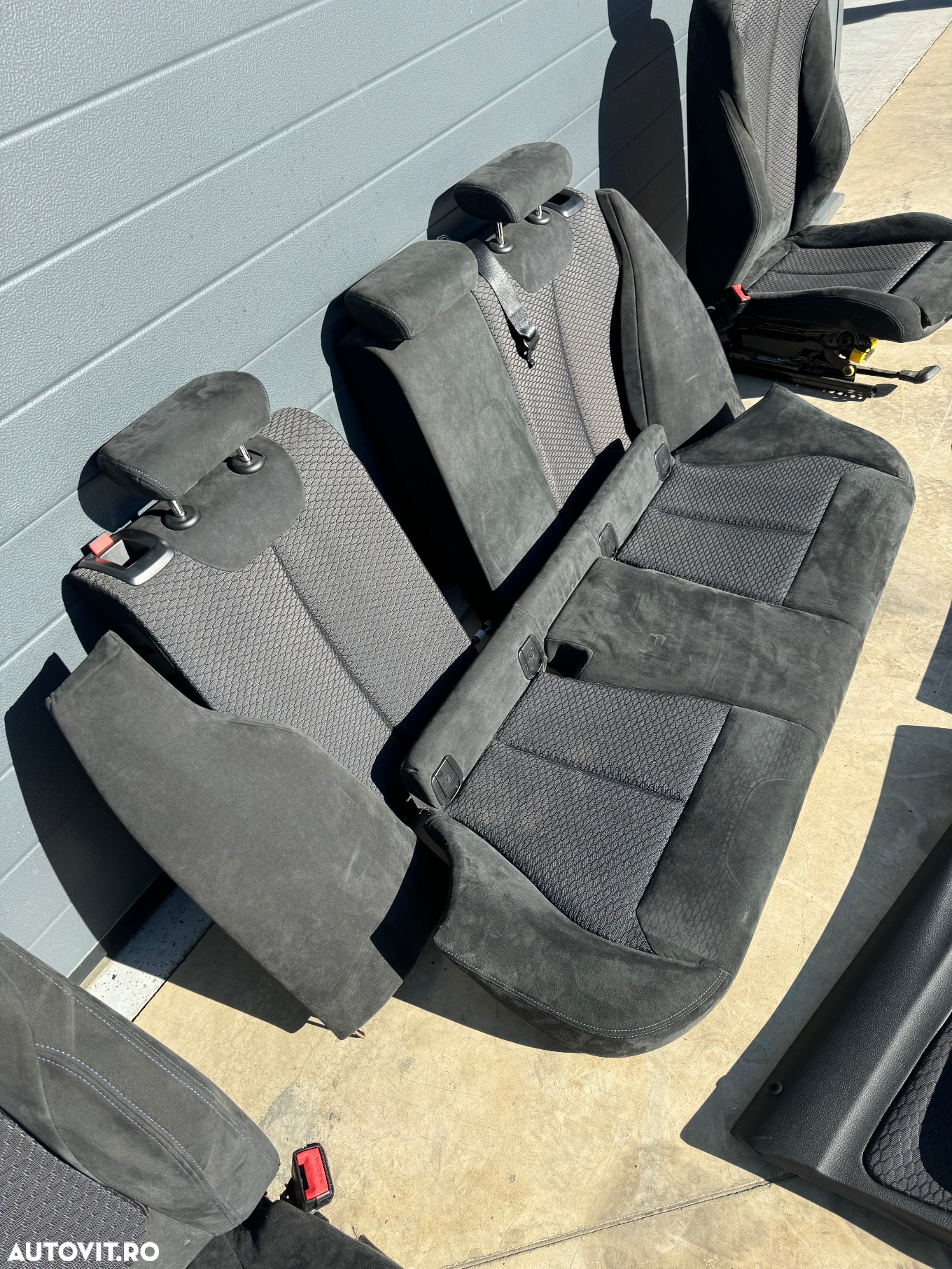 bancheta alcantara si (fete) panouri usi m pachet bmw seria 1 f20 - 2