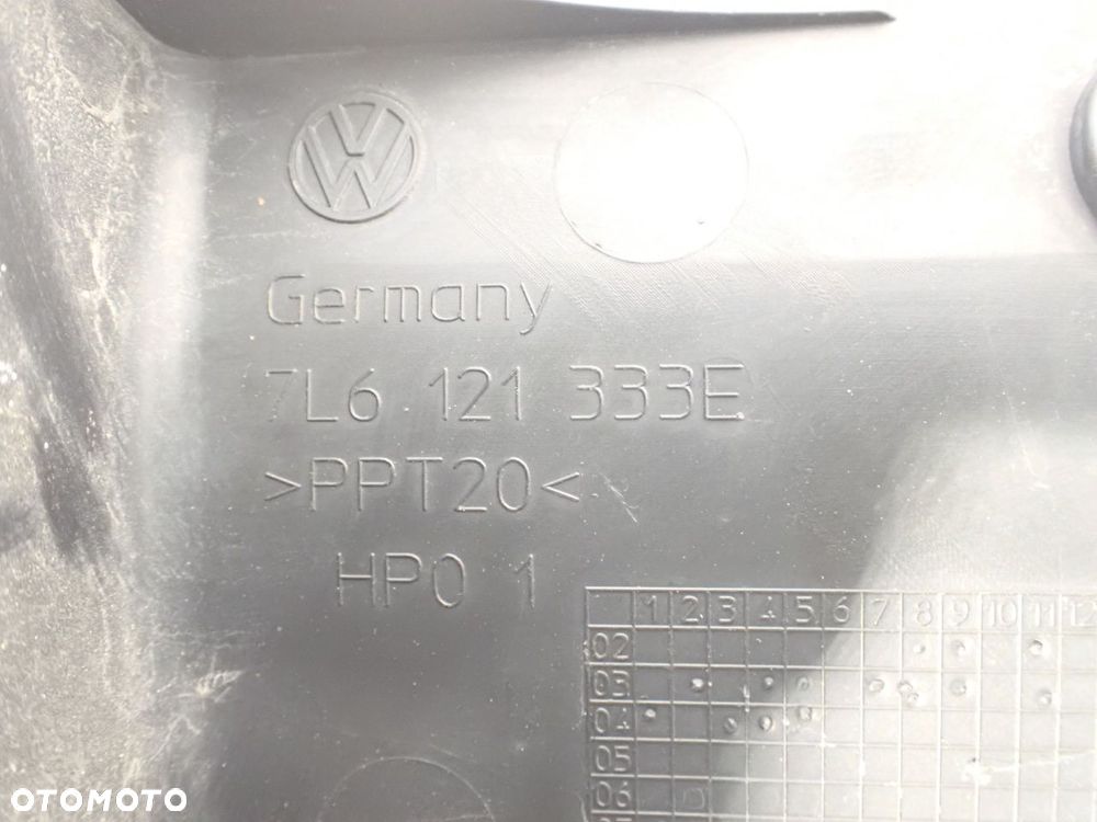 KIEROWNICA POWIETRZA LEWA VOLKSWAGEN TOUAREG 5.0 7L6121333E - 3