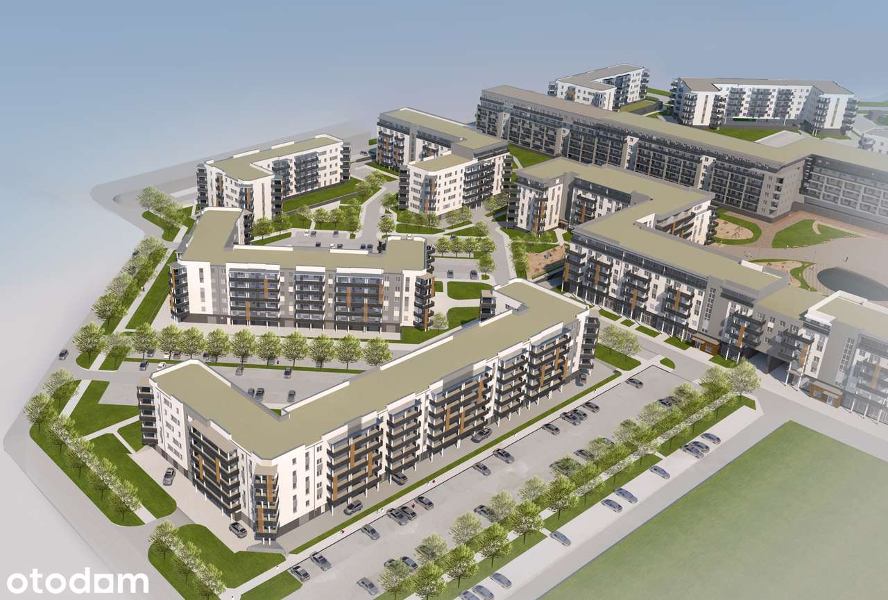 Mieszkanie 3 pokojowe, balkon, 45,64m²