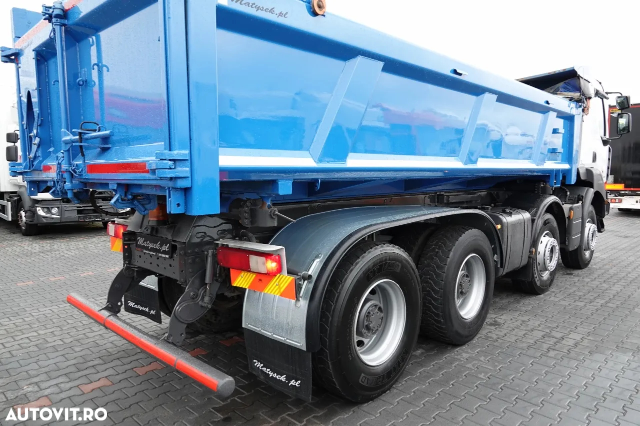Renault KERAX 430 / 8x4 / BASCULANTE / HYDROBOARD / HYDROCLAP / BORDMATIC / EURO 5 EEV - 19