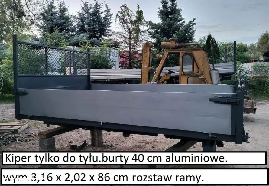 Hakowiec kontener skrzynia  HDS Kiper wywrot Iveco Daily Renault Man Mercedes Nissan Ducato - 10
