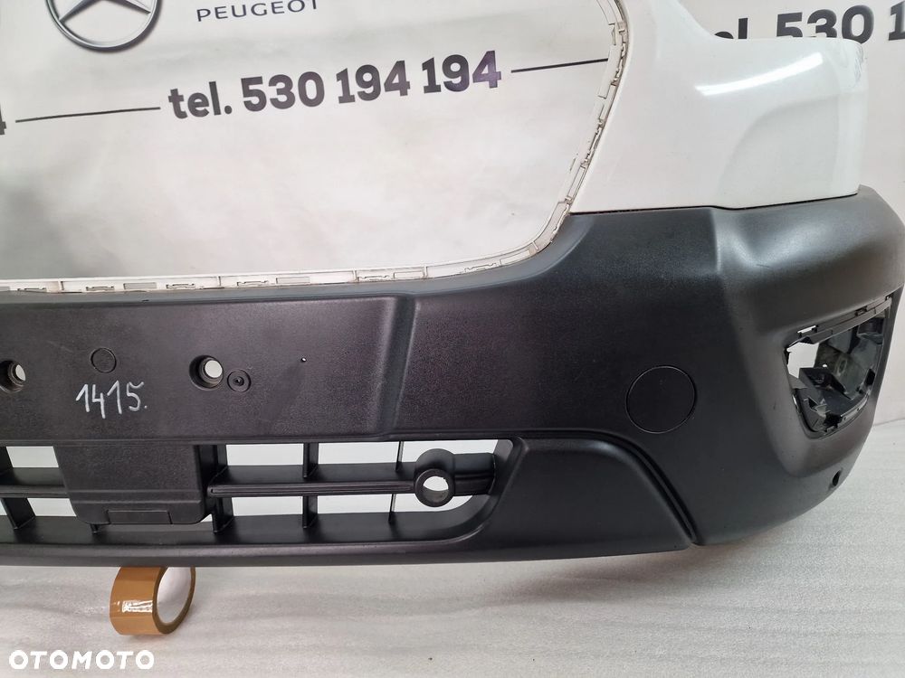 FORD TRANSIT MK8 LIFT 19- ZDERZAK PRZEDNI PRZÓD NA 4xPDC 4X PDC , NR KK31-R17757-A + RK31-17F003-B , NR AUKCJI NZ1415 - 16
