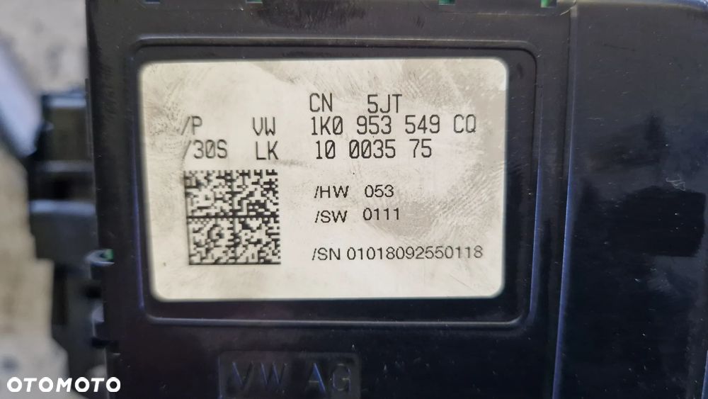 VOLKSWAGEN CZUJNIK KĄTA SKRĘTU 1K0953549CQ - 2