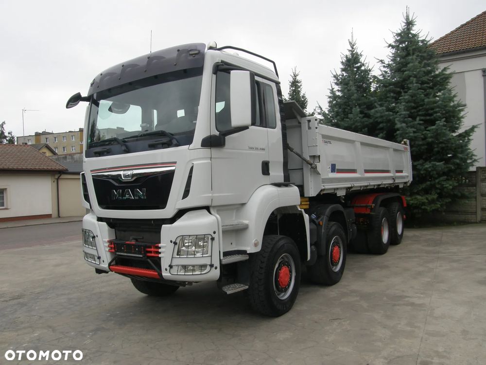 MAN TGS 35.480 8x6 2016 BORDMATIC 260000km manual z Niemiec - 8