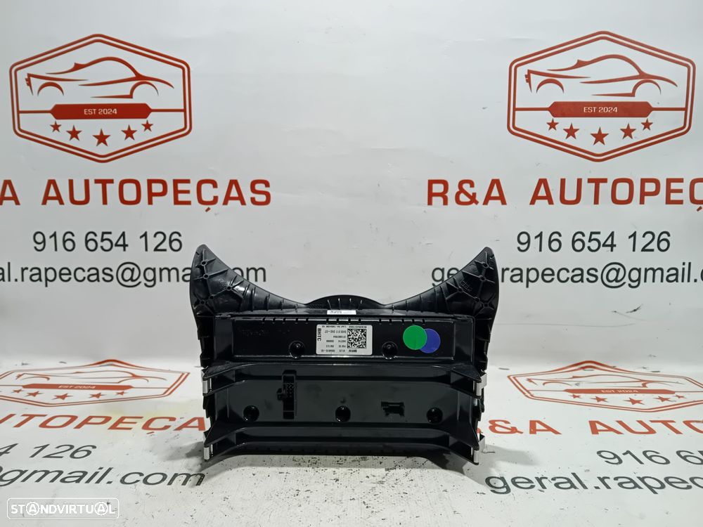 Painel Controle de Rádio Climatronic Sofagem Mini Cooper F55 F56 F57 935451502 3713987604 Original - 2