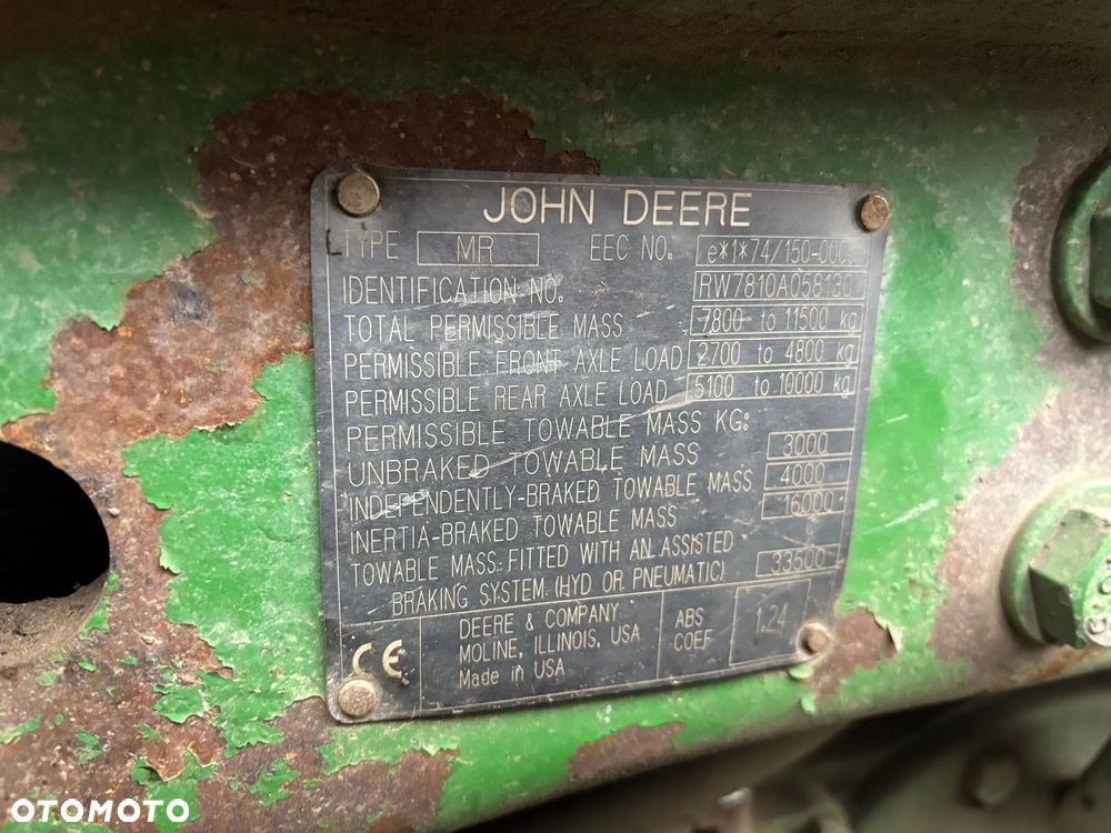 John Deere 7810 - 16