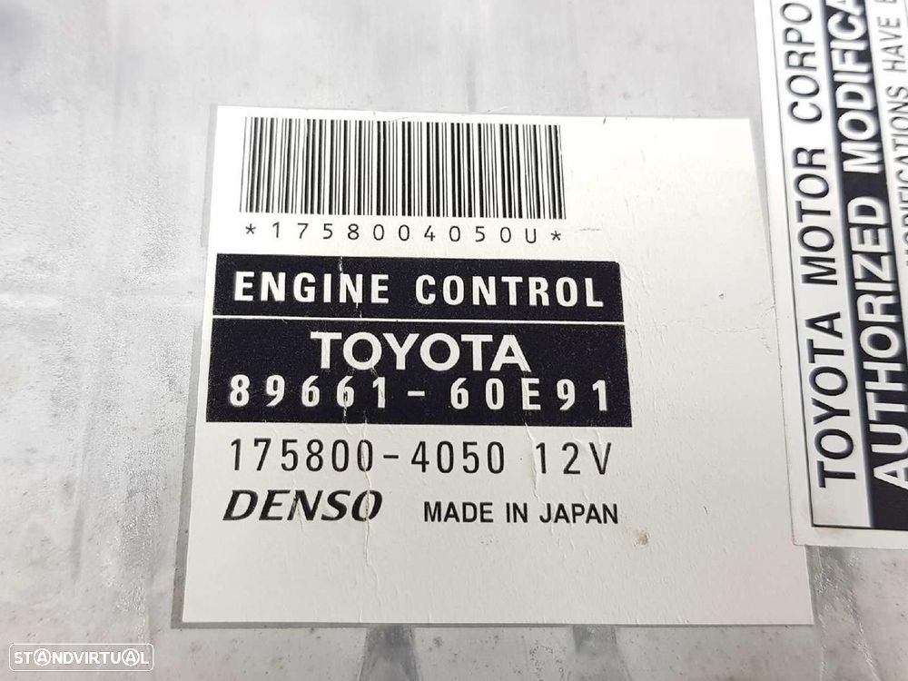 CENTRALINA MOTOR UCE TOYOTA LAND CRUISER PRADO 2007 -8966160E91 - 4