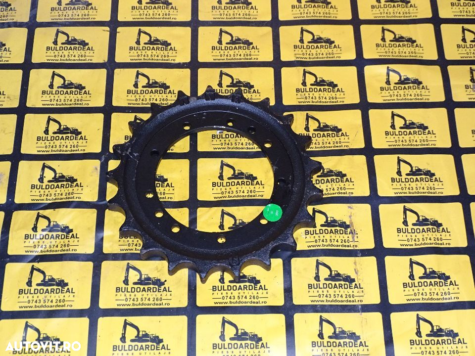Sprocket miniexcavatoare JCB, CAT, KOMATSU, YANMAR - 2