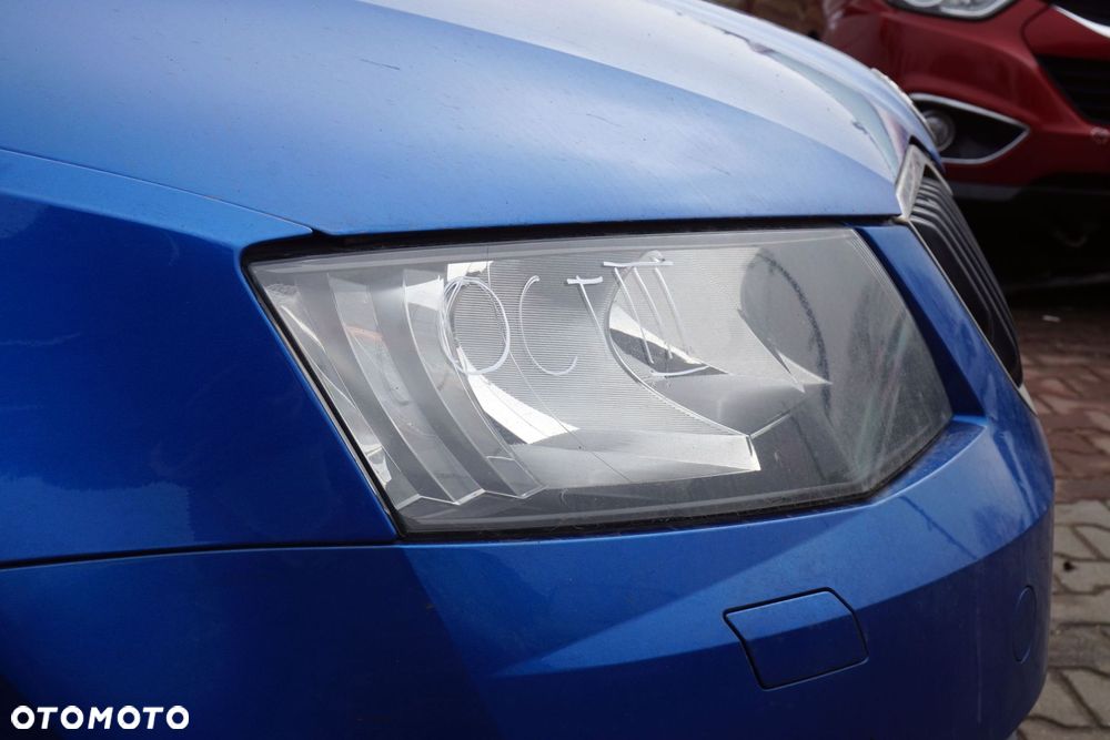 MASKA ZDERZAK BŁOTNIKI LAMPY OCTAVIA III 5E5 LF5W RADAR SPRYSKI SKODA 2012-2016 NIEBIESKI PRZÓD KOMPLETNY - 19