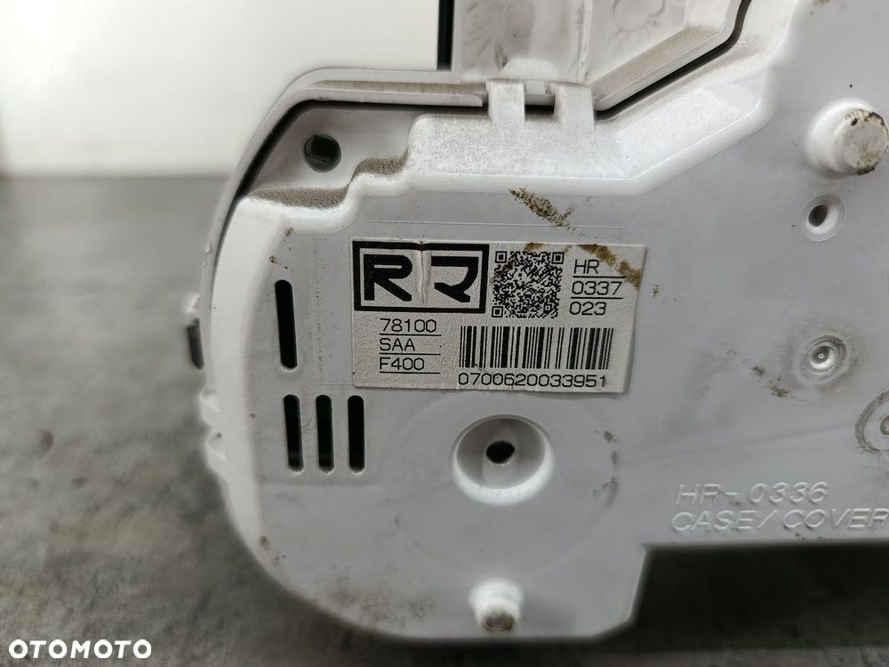 LICZNIK HONDA JAZZ II 78100SAAF400  HR0337023 1.4 I-DSI - 6