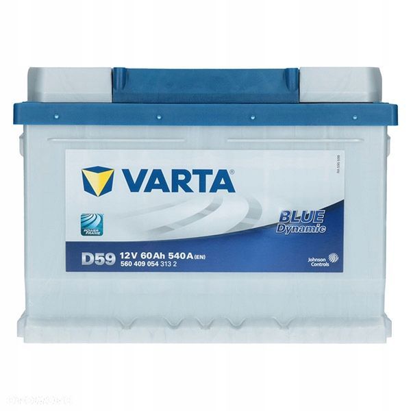AKUMULATOR VARTA BLUE DYNAMIC 60AH 540A D59 P - 3